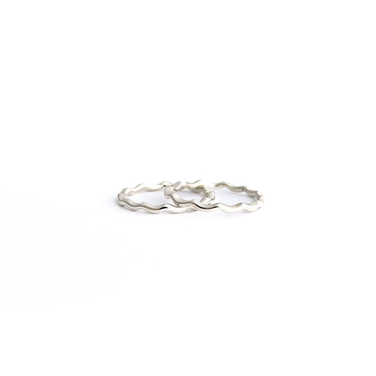 The Scallop Ring in Sterling Silver