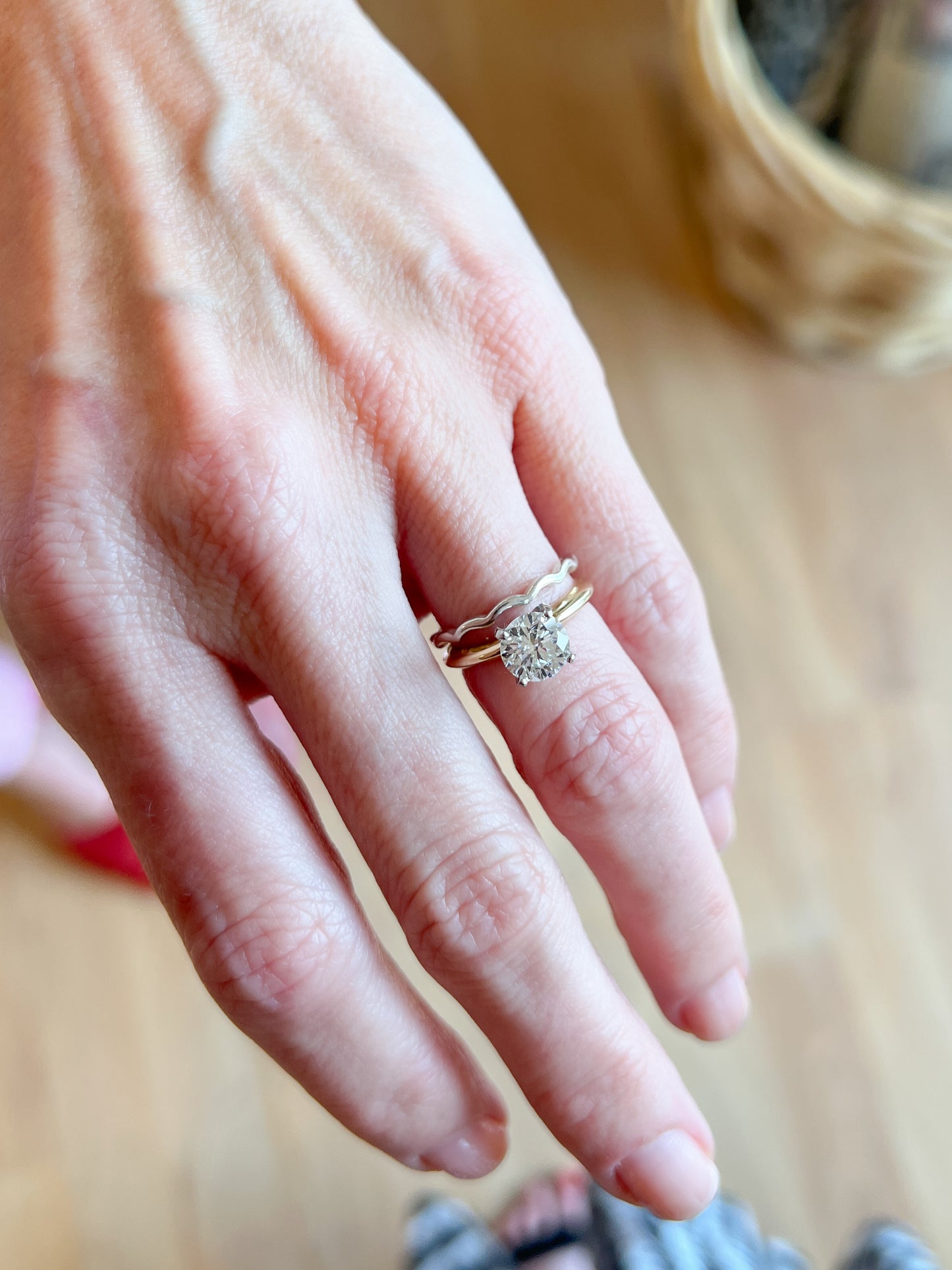 The Scallop Ring in Sterling Silver