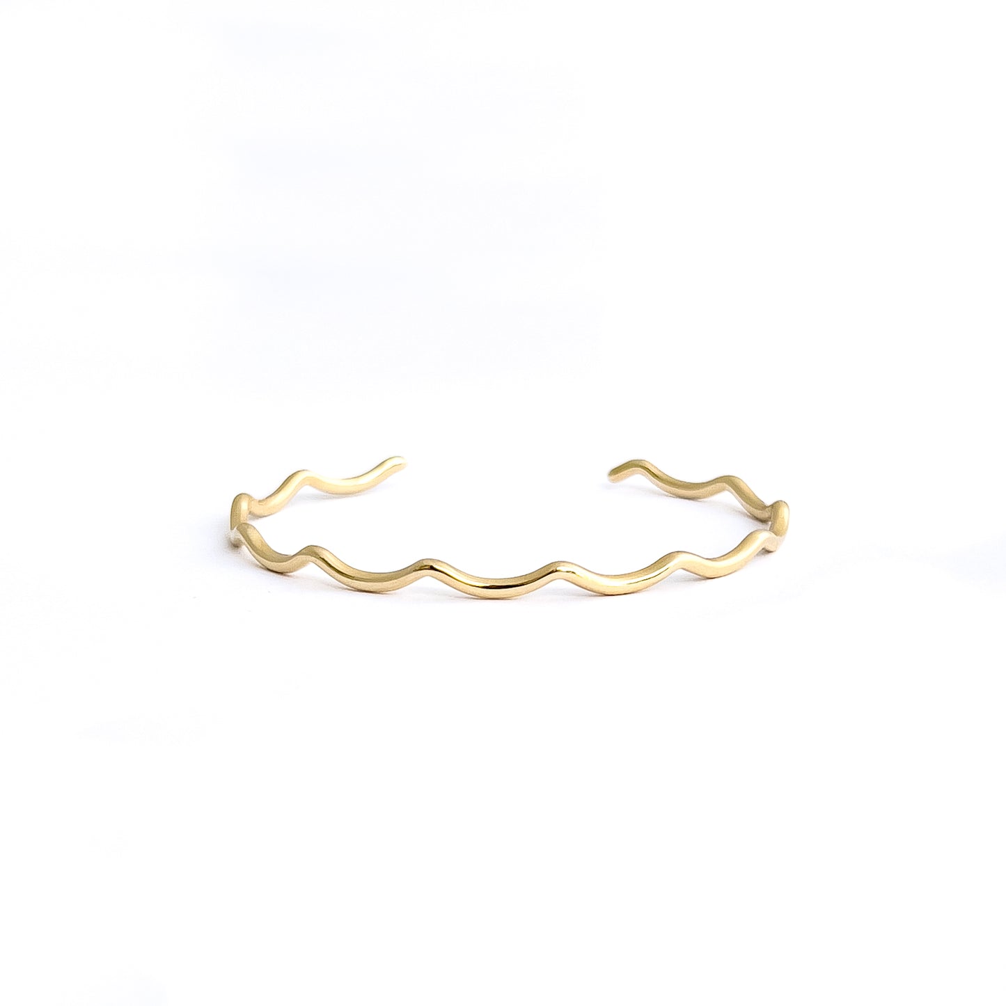 The Scallop Cuff in 14k Yellow Gold