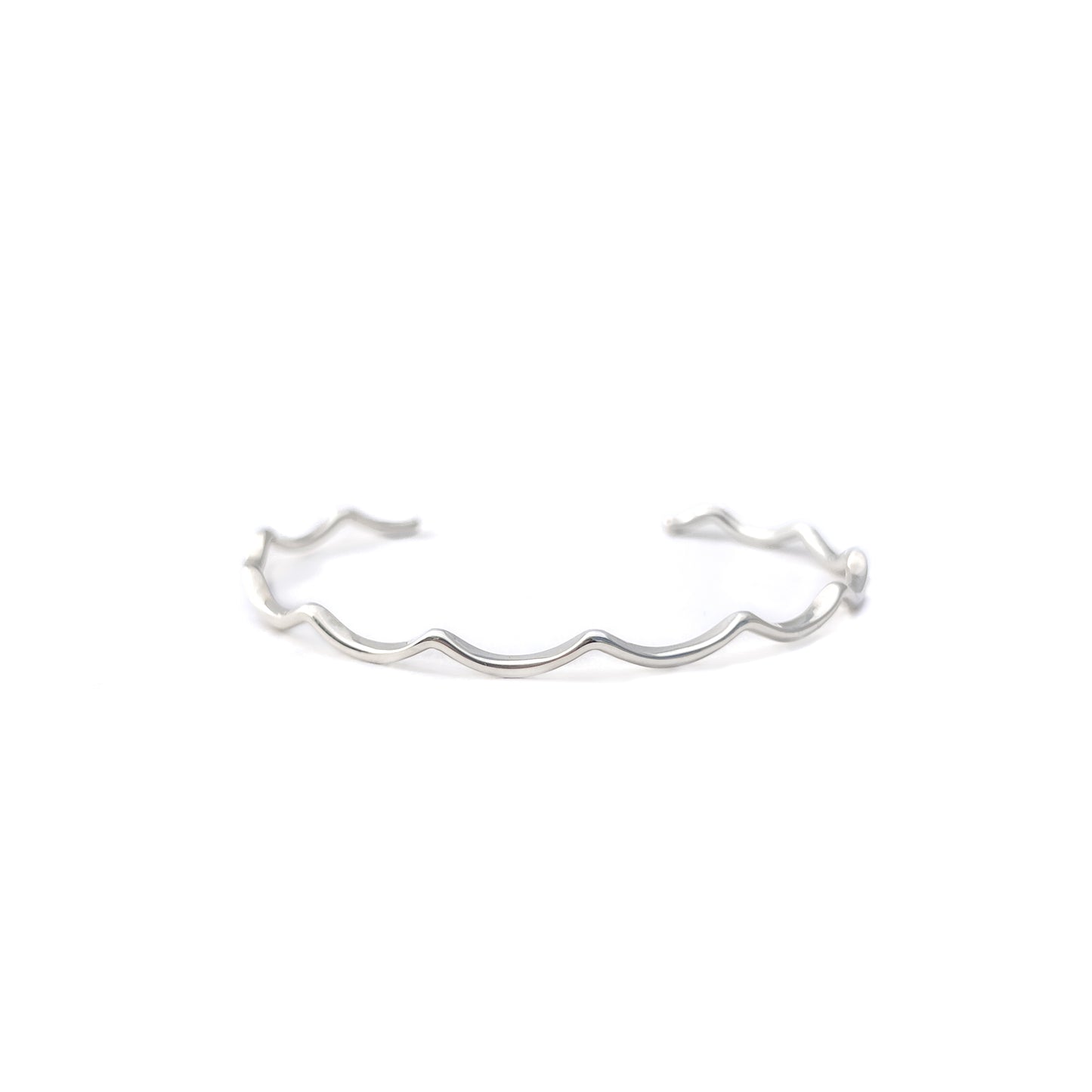 The Scallop Cuff in Sterling Silver