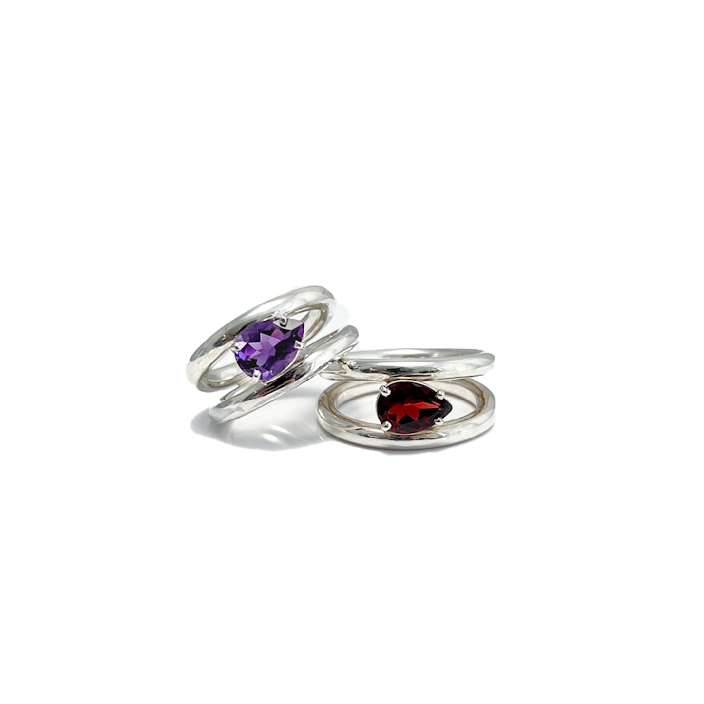 The Lily Ring - Amethyst