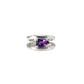 The Lily Ring - Amethyst