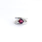 The Lily Ring - Garnet